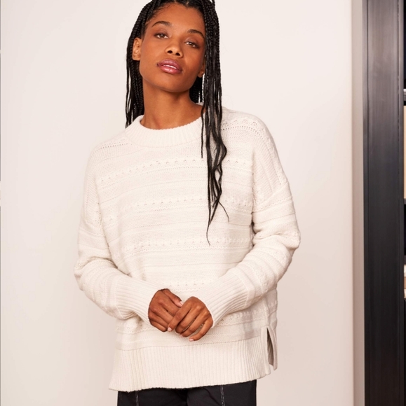 La Ligne Sweaters - LA Ligne Cottage Sweater in cream 🆕️